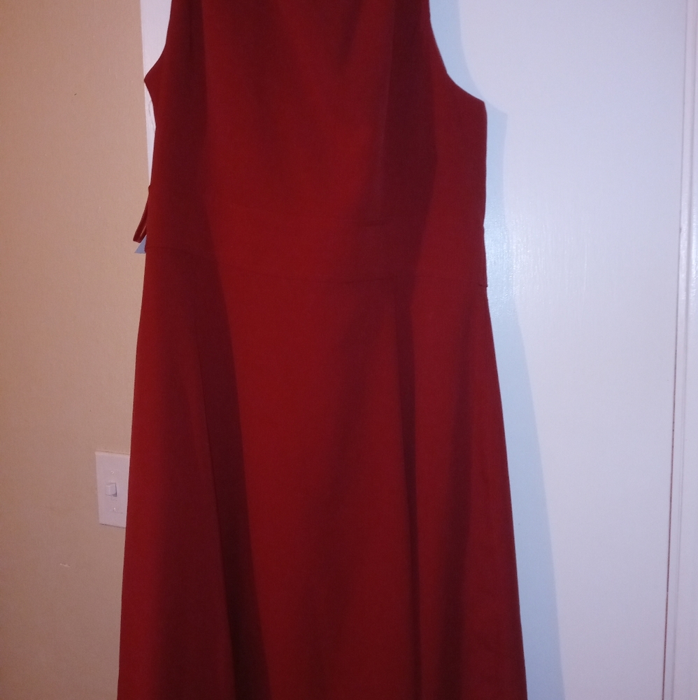Red dress